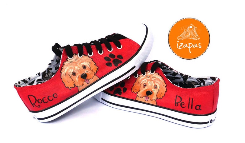 dog canvas shoes