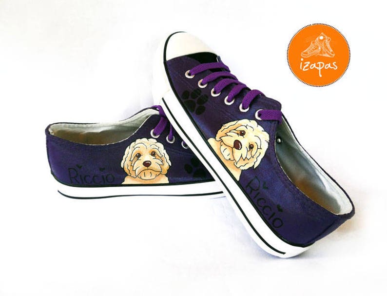 dog canvas shoes