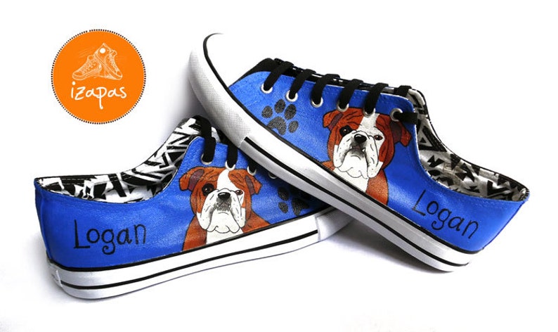 dog canvas shoes