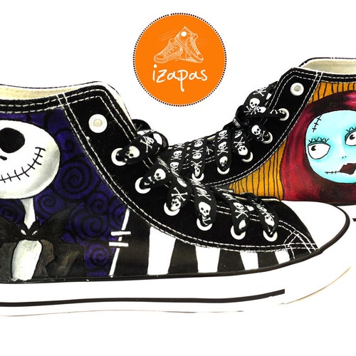 Coraline Shoes Coraline Converse Style Shoes Neil Gaiman | Etsy