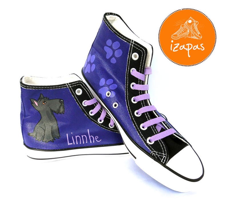 dog canvas shoes