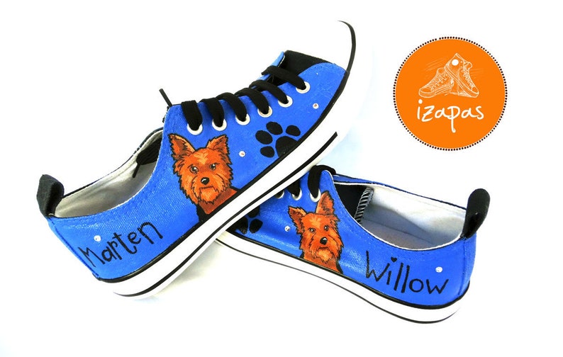 dog canvas shoes