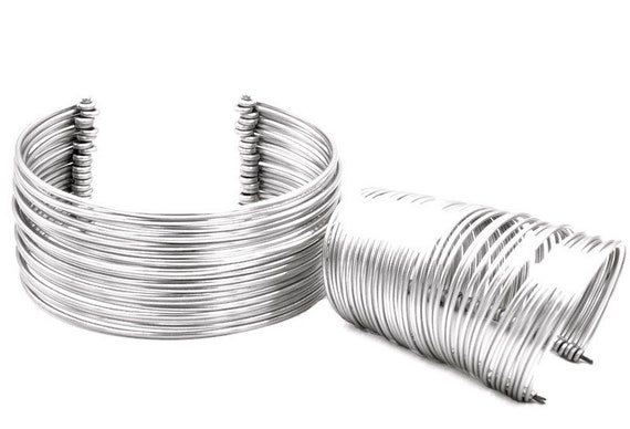 Aluminum Ndebele Collar and Cuff Set: African Tribal Jewelry