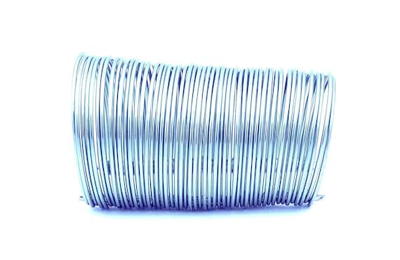 African Tribal Cuff Bracelet: Multi Strand Aluminum Armor