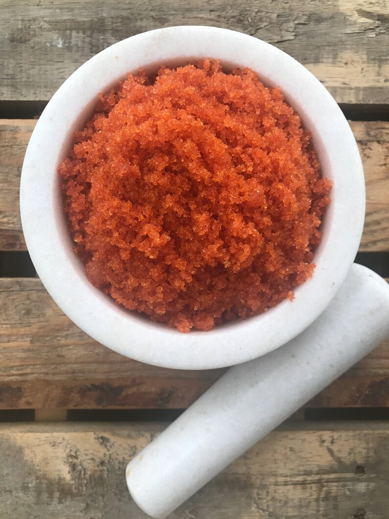 Saigonsalt Glow Scrub Tumeric Ginger and Lemongrass 250g/ Etsy