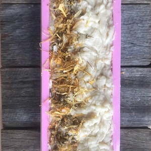 Uplifting essential oil blend / vegan / palm oil free -125g soap bar