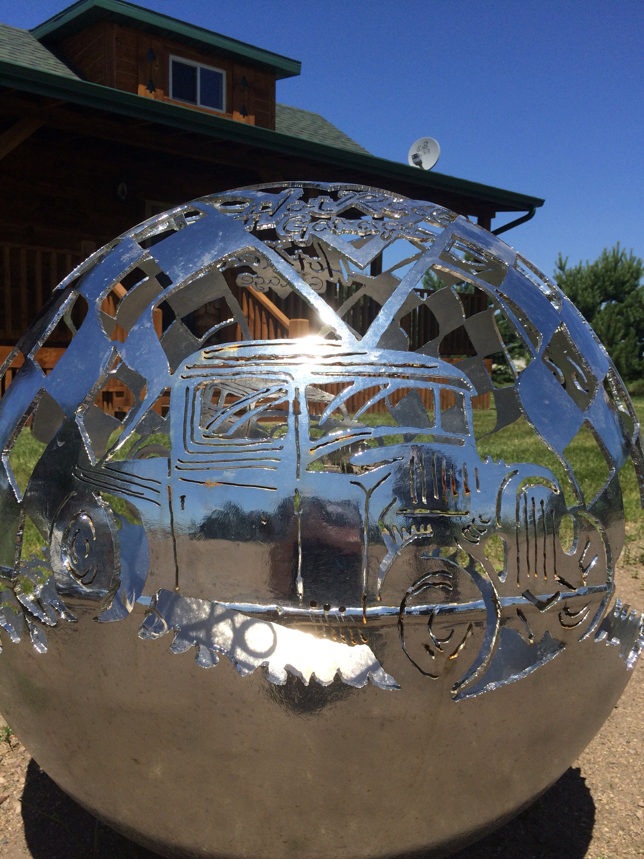 HOT ROD FIREBALL Fire Pit Fireball Firepits Individually Etsy UK