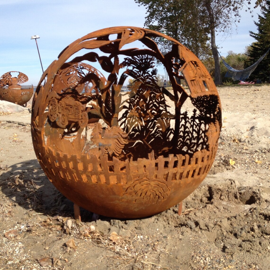 FARM FIREBALL Fire Pit Fireball Firepits Are Individually Handcrafted