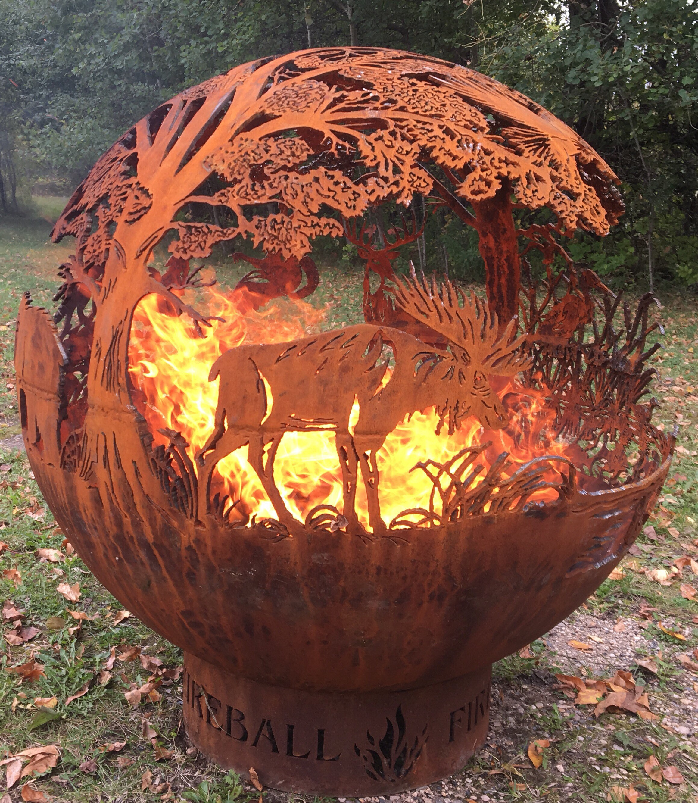 WILD FIREBALL Beau's Woods Fire Pit Fireball Firepits Individually