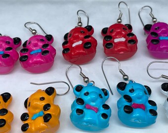 Teddy Bear Earrings