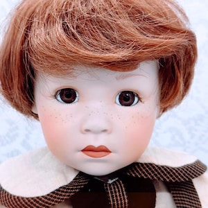 Baxter Haunted Doll ~ 19&quot; Porcelain Boy Vessel  ~ Paranormal ~ Highly Active ~ Sensitive ~ Living In The Past ~ Sweet Energy