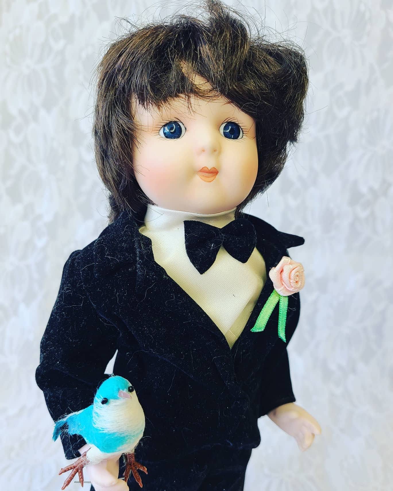cute male doll