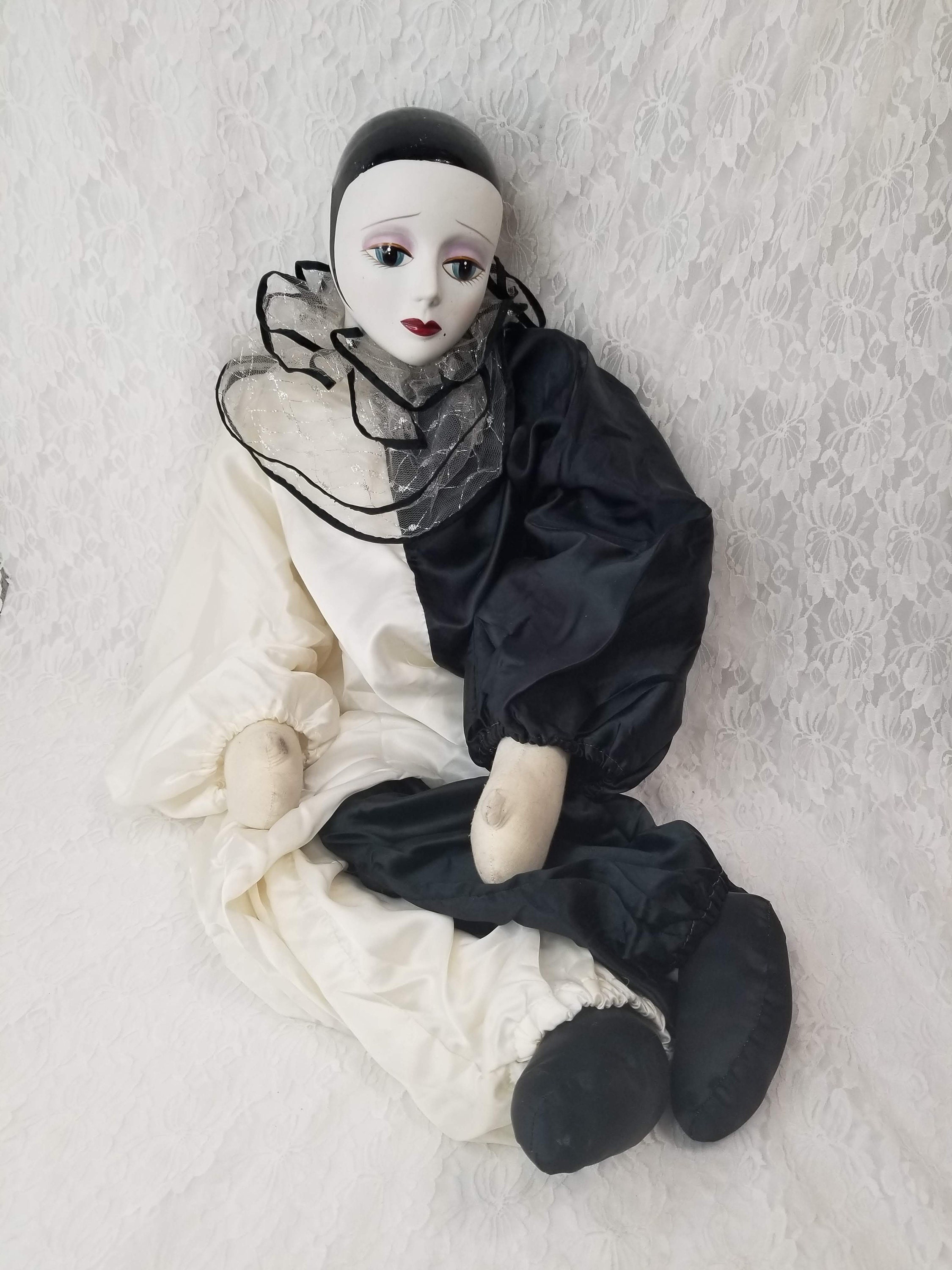 pierrot clown doll