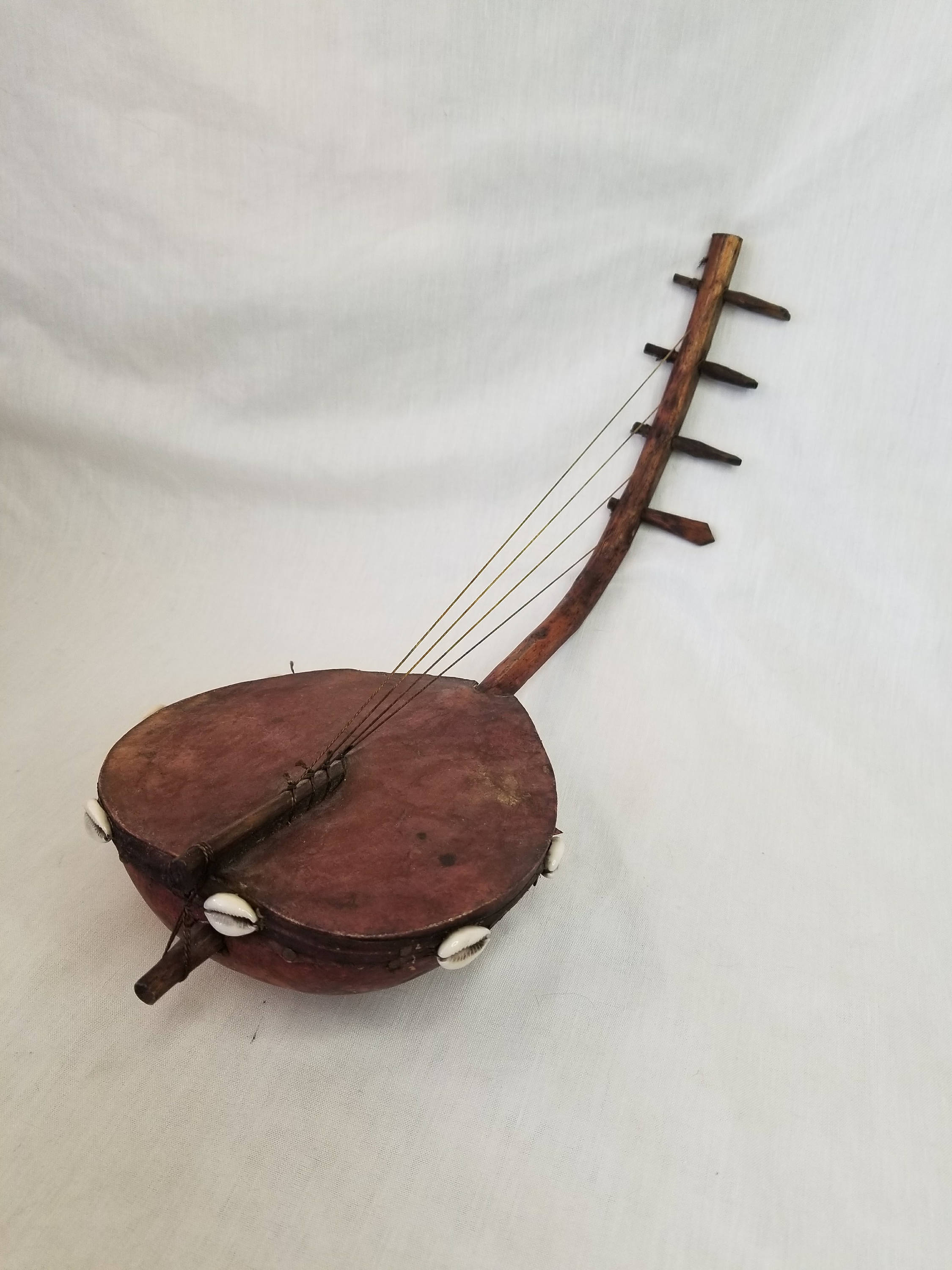 Vintage Adungu String Instrument African Kenyan Kenya ~ Adungu ~ Lute