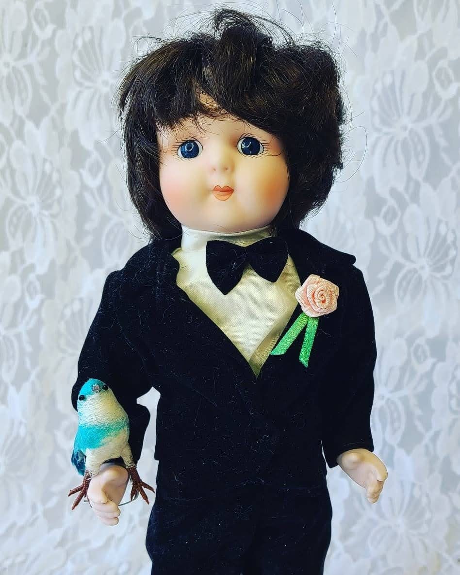 cute male doll