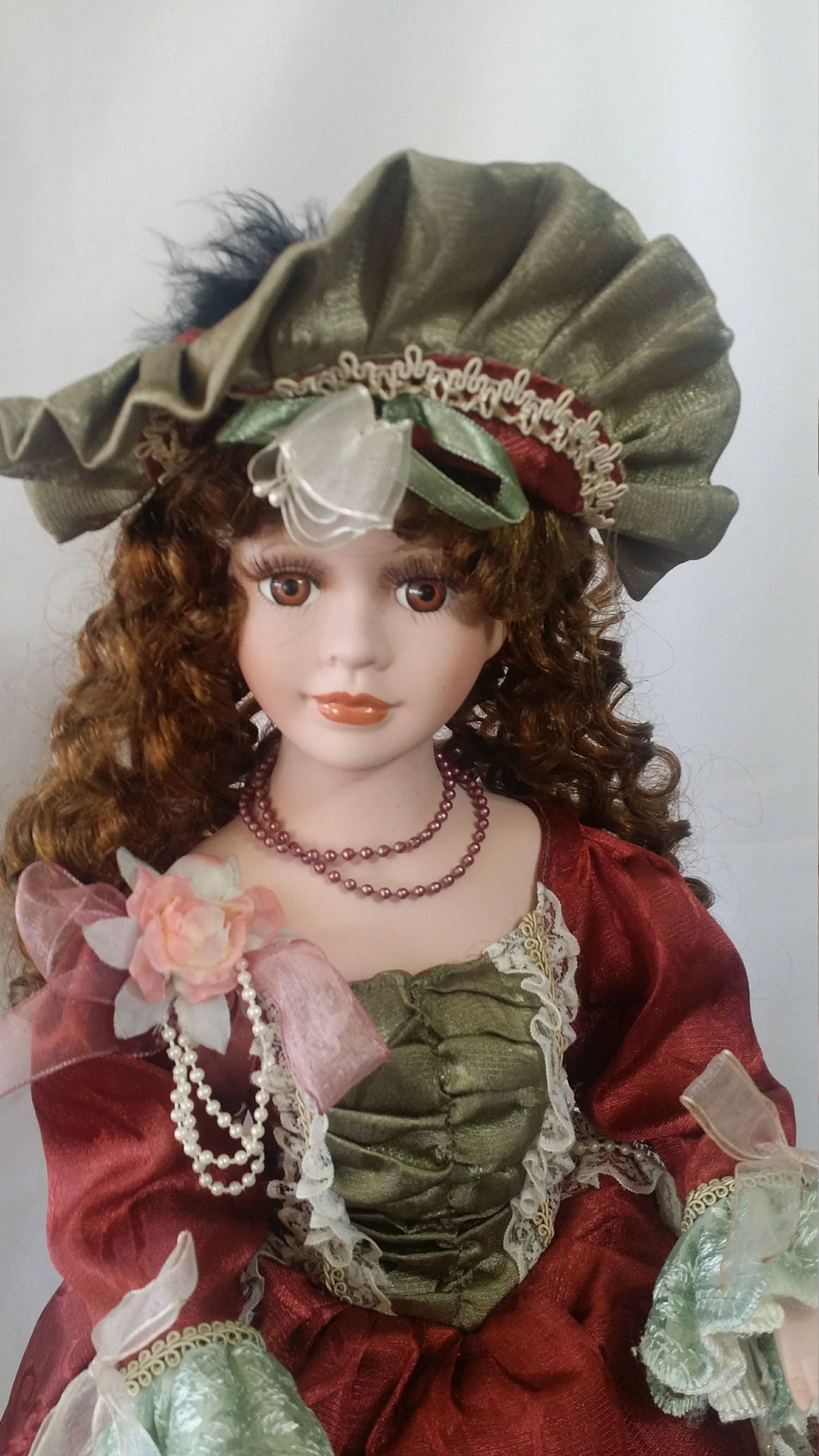 Reserved Zubeida 4 11 Juliette ~ Haunted Porcelain Doll ~ 17 Victorian Doll ~ Paranormal