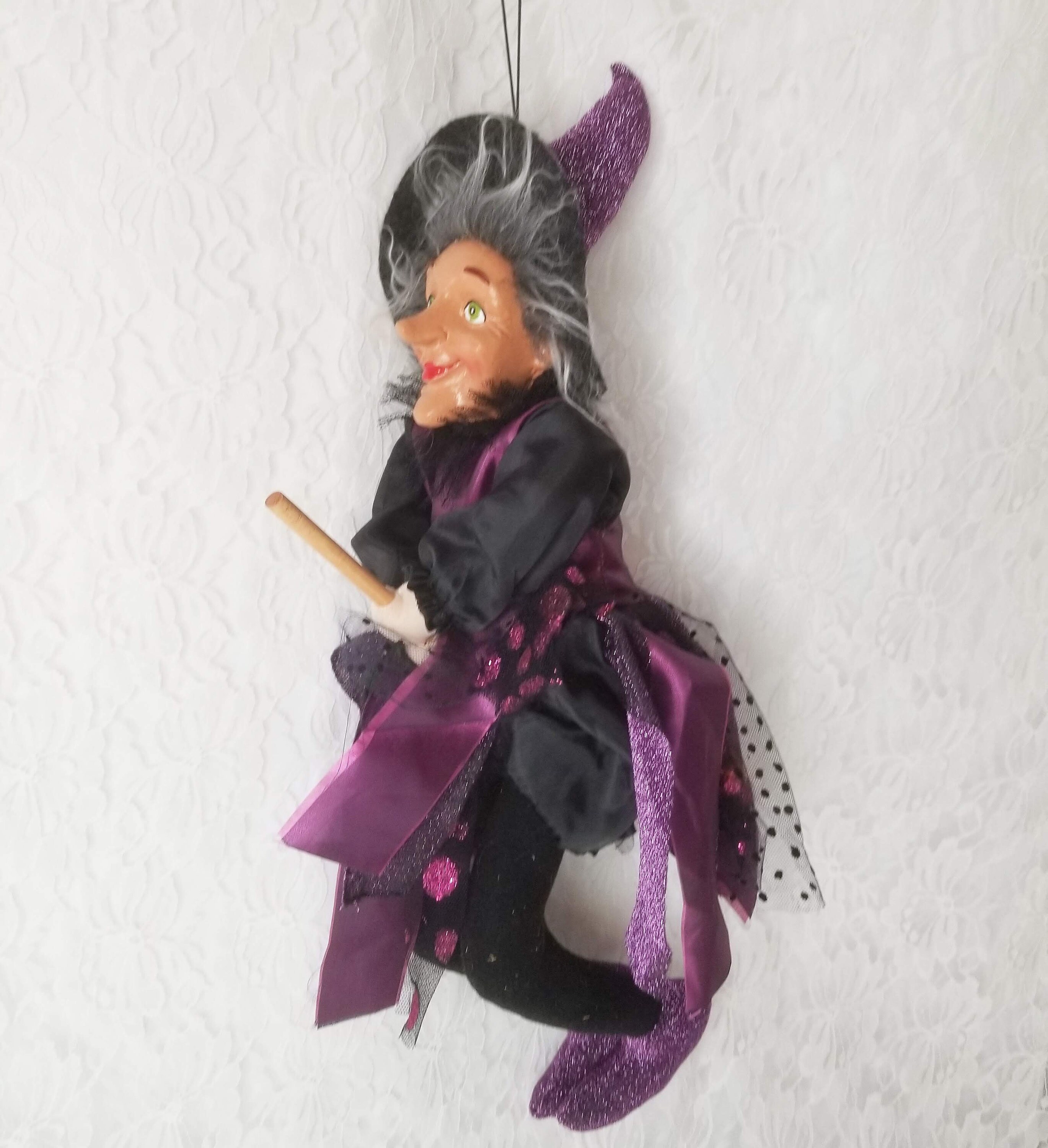 collectible halloween witch dolls