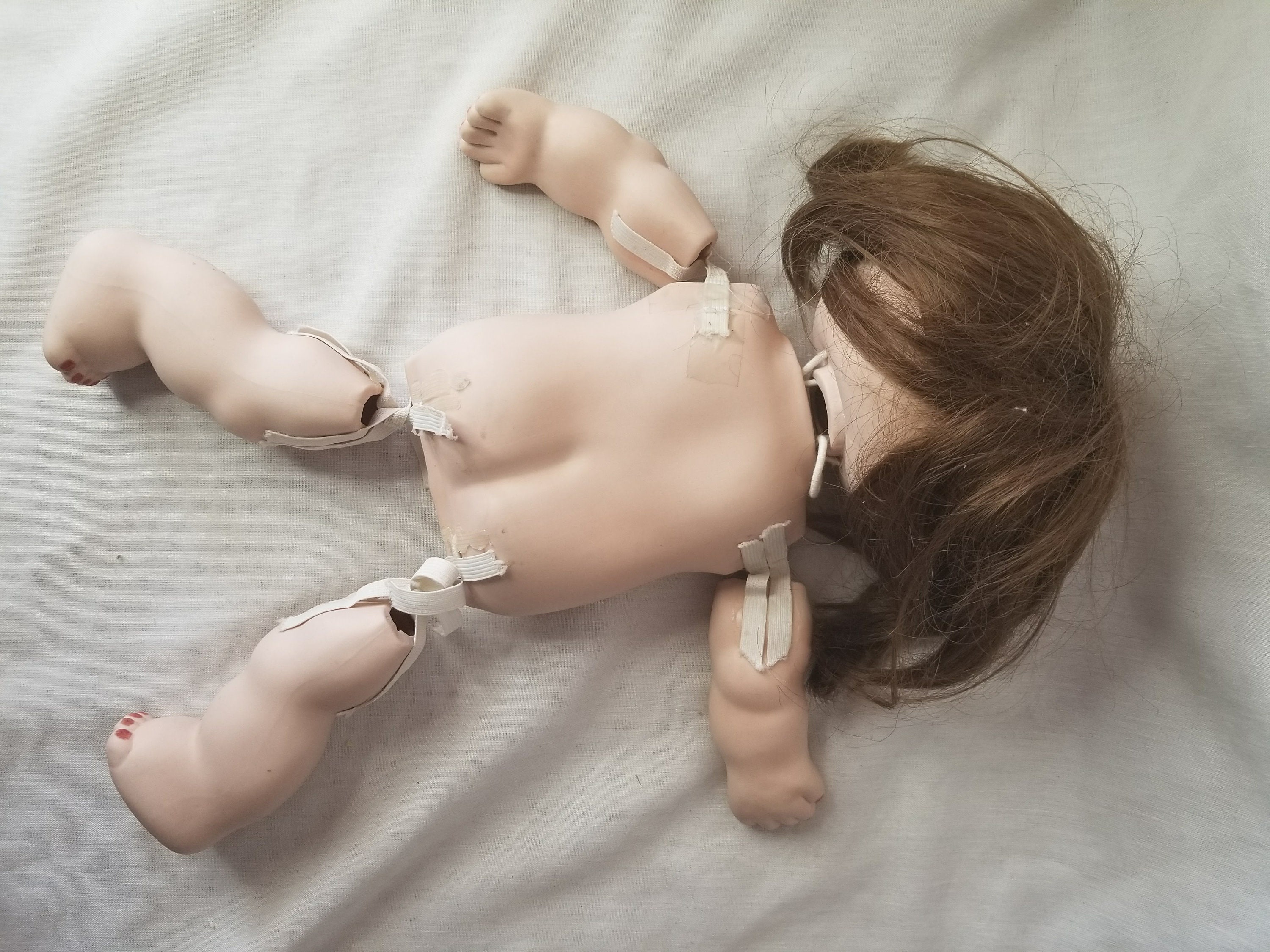 ceramic cabbage patch doll