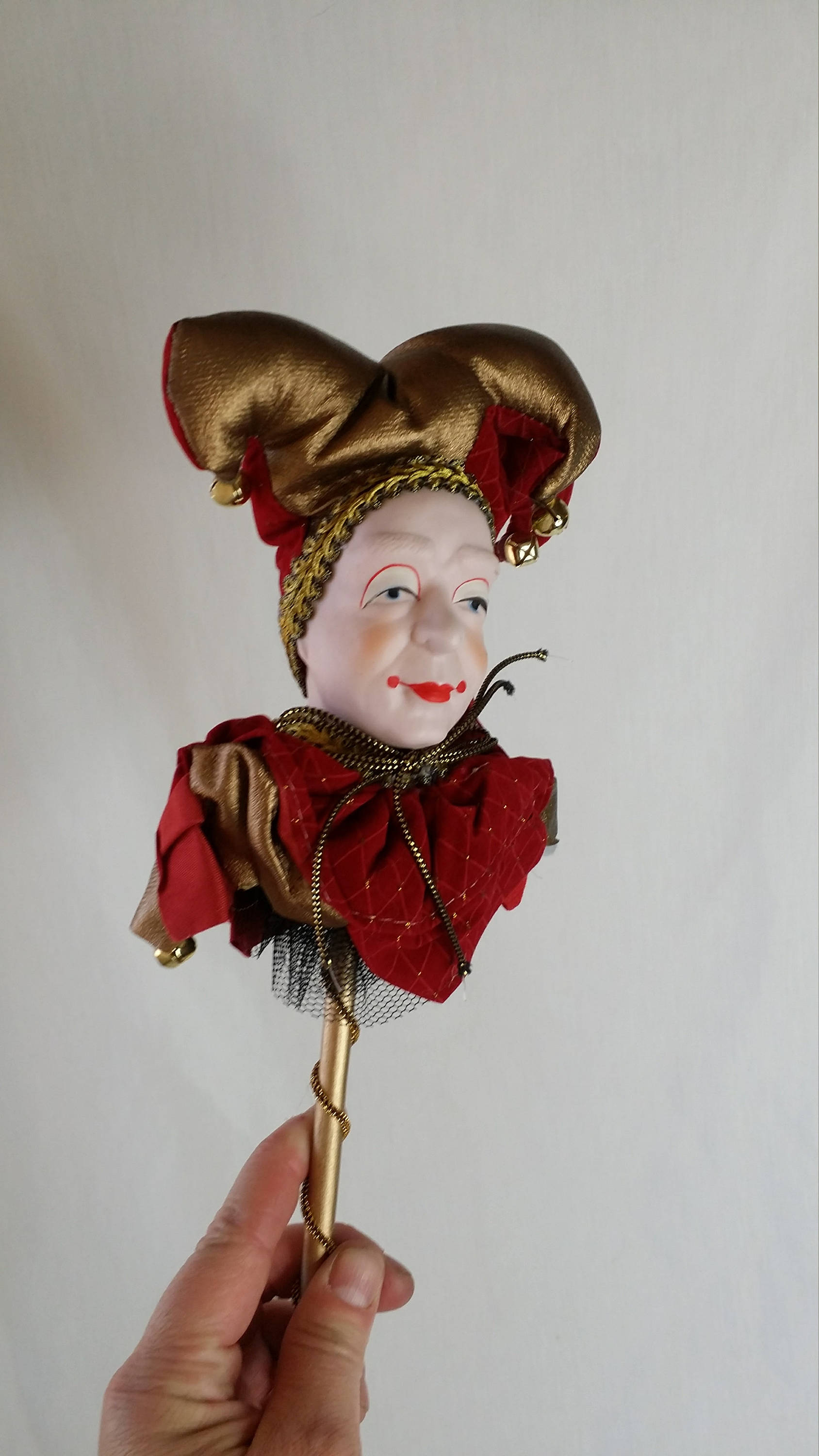 harlequin porcelain dolls