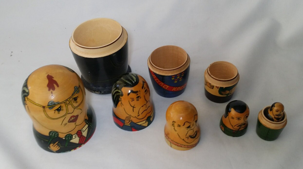 soviet leaders nesting dolls