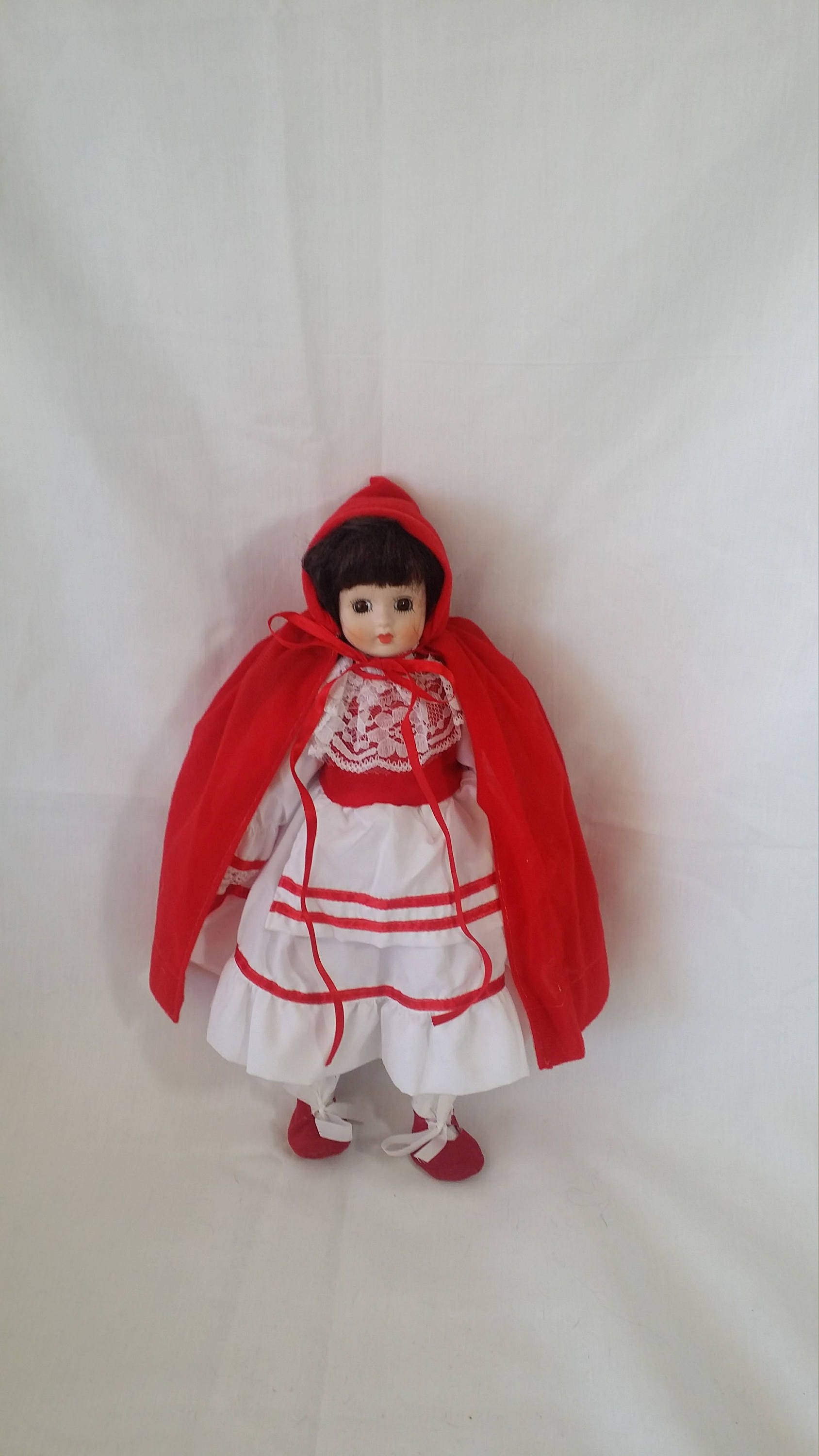 little red riding hood porcelain doll
