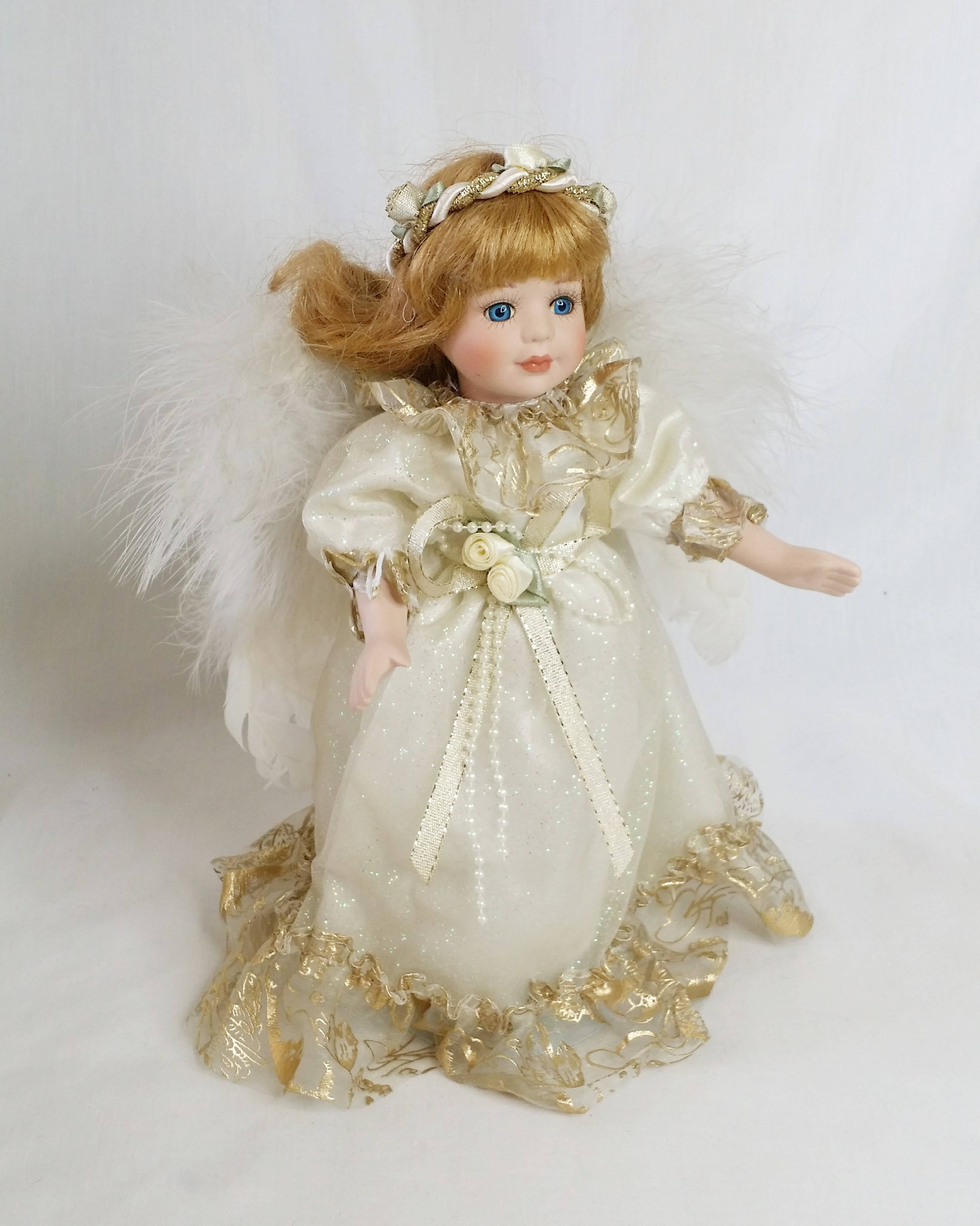 porcelain angel doll