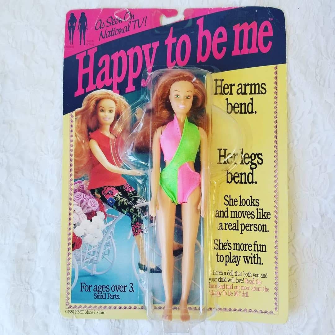 happy to be me barbie
