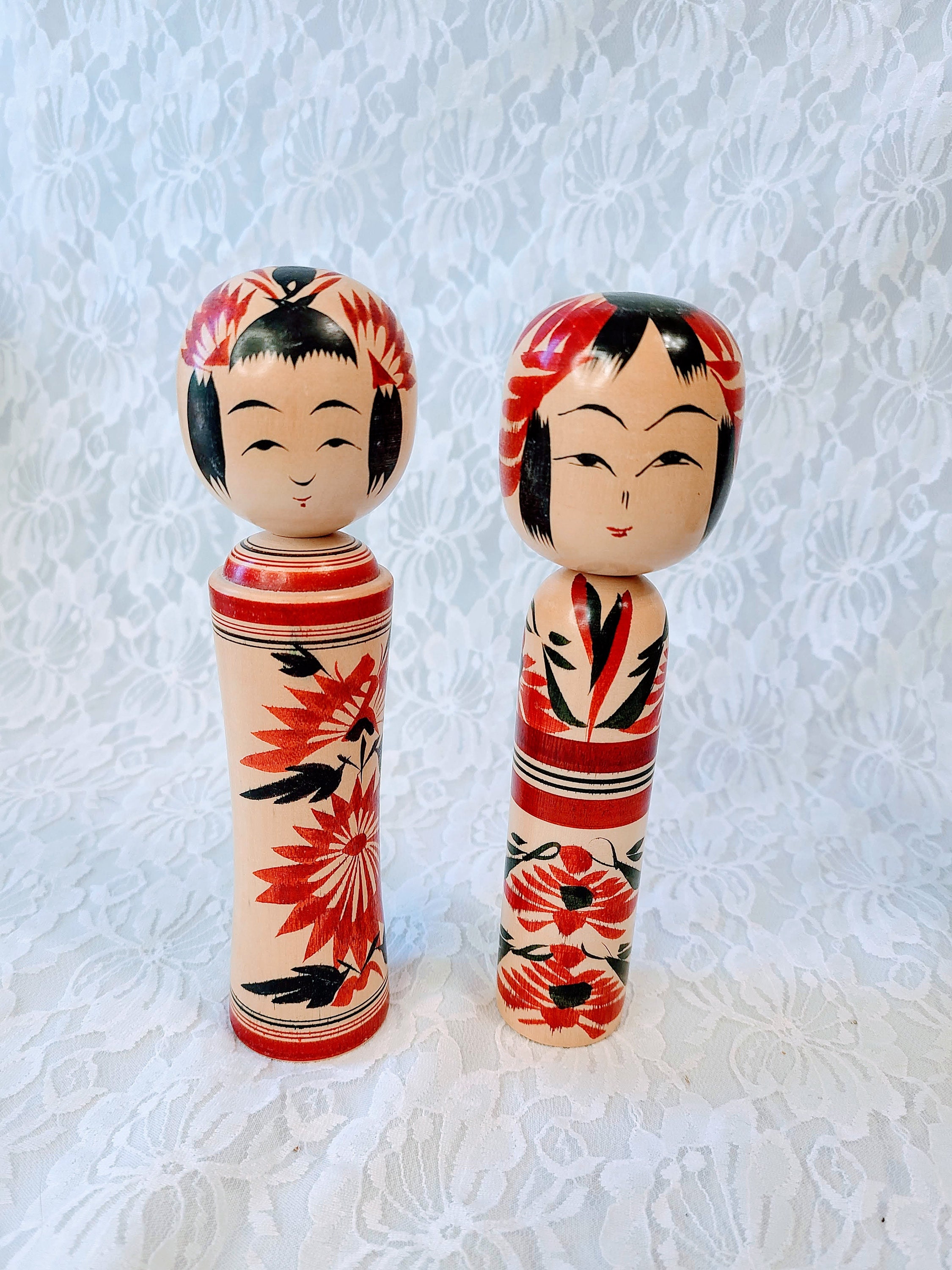 rare kokeshi dolls