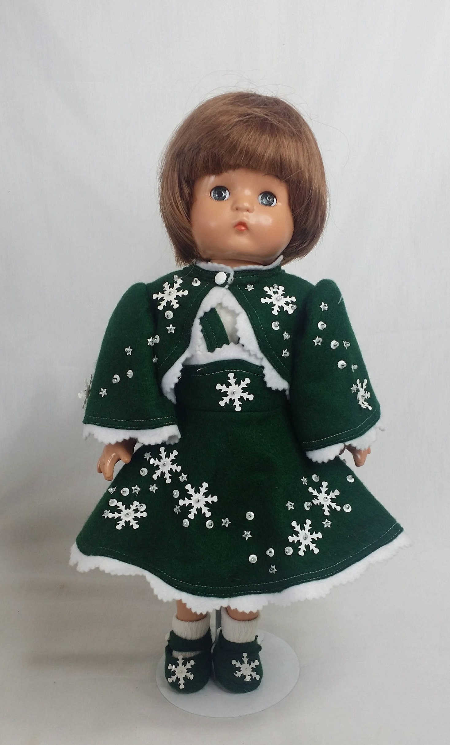 Redressed 1994 Patsy Ann 16 Reproduction Effanbee Doll Handmade