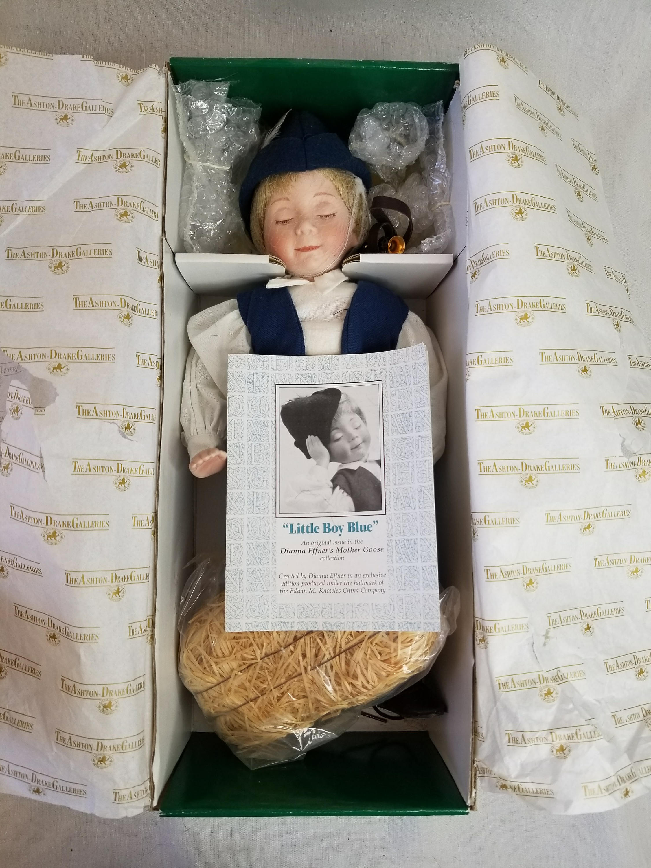 little boy blue porcelain doll