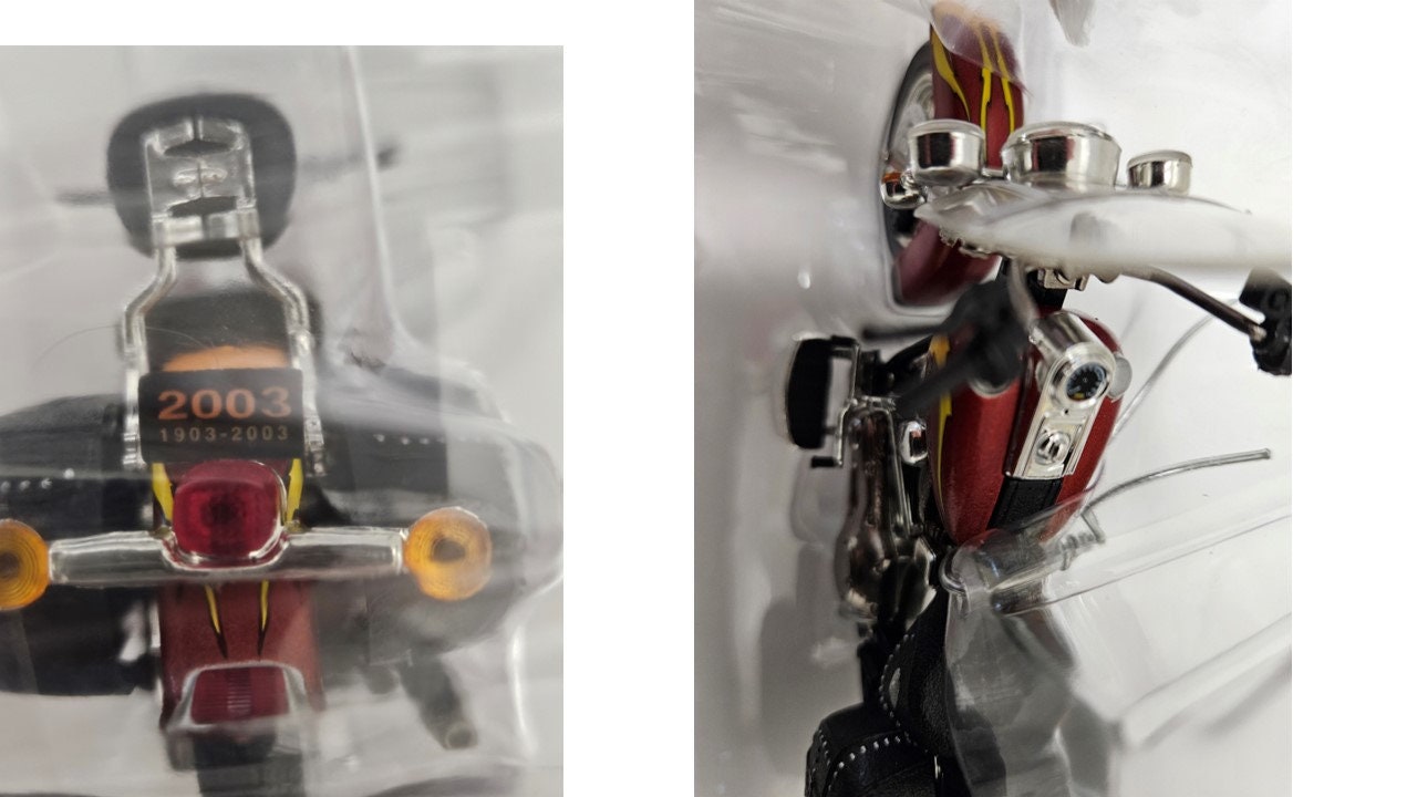 2003 Harley Davidson Heritage Softail Classic Diecast Model 1:18