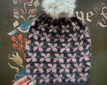 DIGITAL ITEM. Whoops a Daisy hat knitting instructions