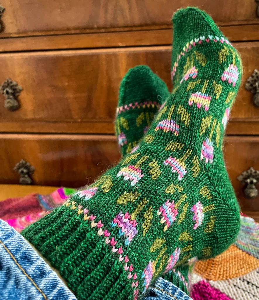 DIGITAL ITEM - Tiptoe Through the Tulips Knitting Pattern - Etsy