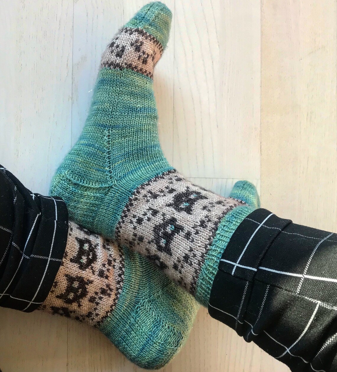 Sassy Cat Socks Knitting Pattern Etsy