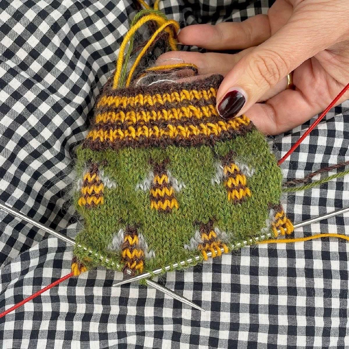 amachi. アマチ　Paesina Stone Knit Pochette StoneKnits - Etsy