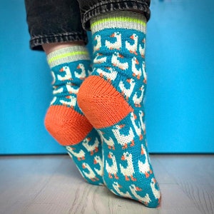 DIGITAL ITEM You Silly Goose socks image 3