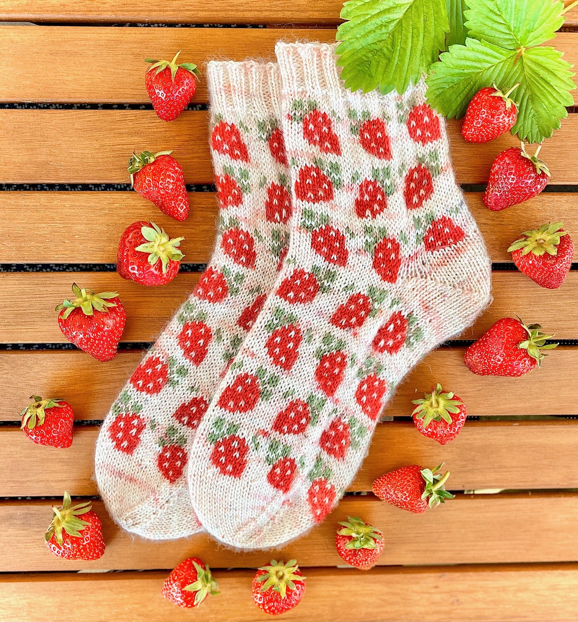 DIGITAL ITEM. Berry Special Socks Knitting Instructions - Etsy