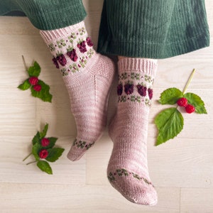 DIGITAL ITEM Feeling Fruity socks knitting instructions