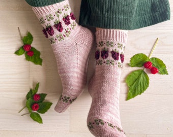 DIGITAL ITEM Feeling Fruity socks knitting instructions