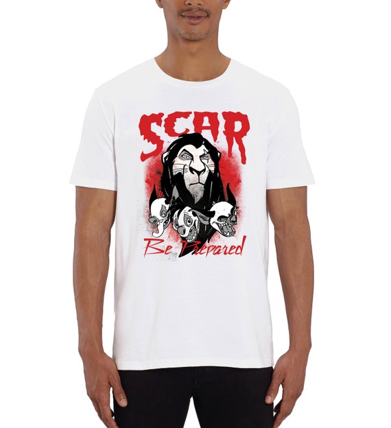 The Lion King Scar Be Prepared Men's T 