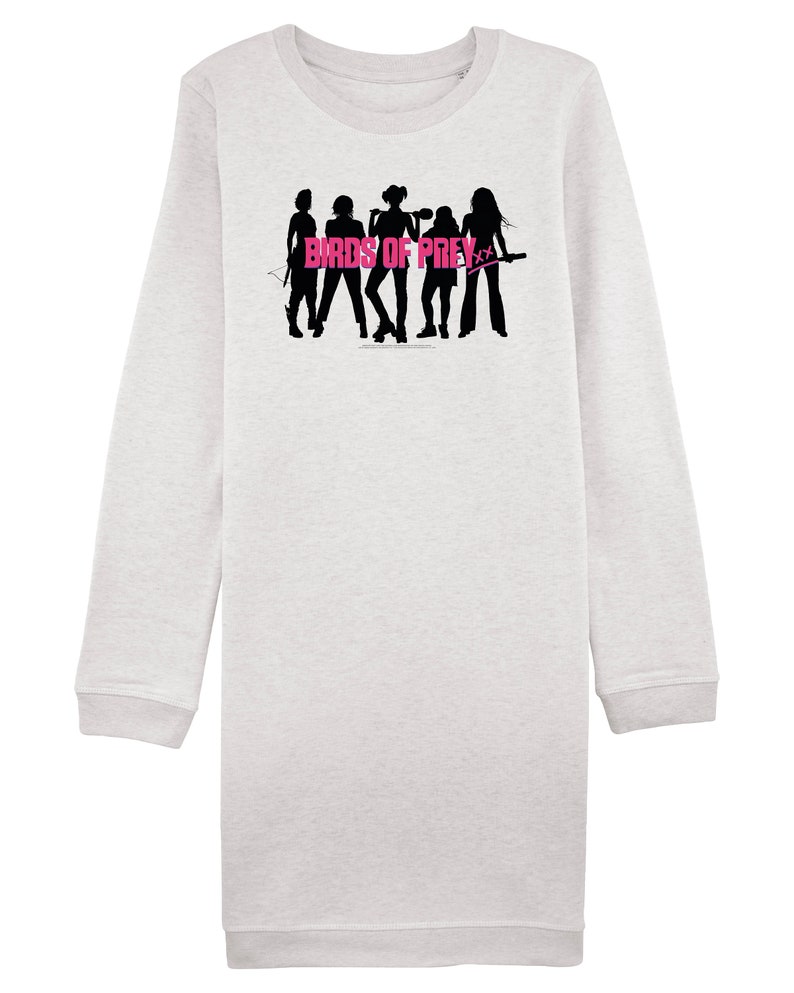 Harley Quinn Birds of Prey Line Up Ladies Jumper Dress