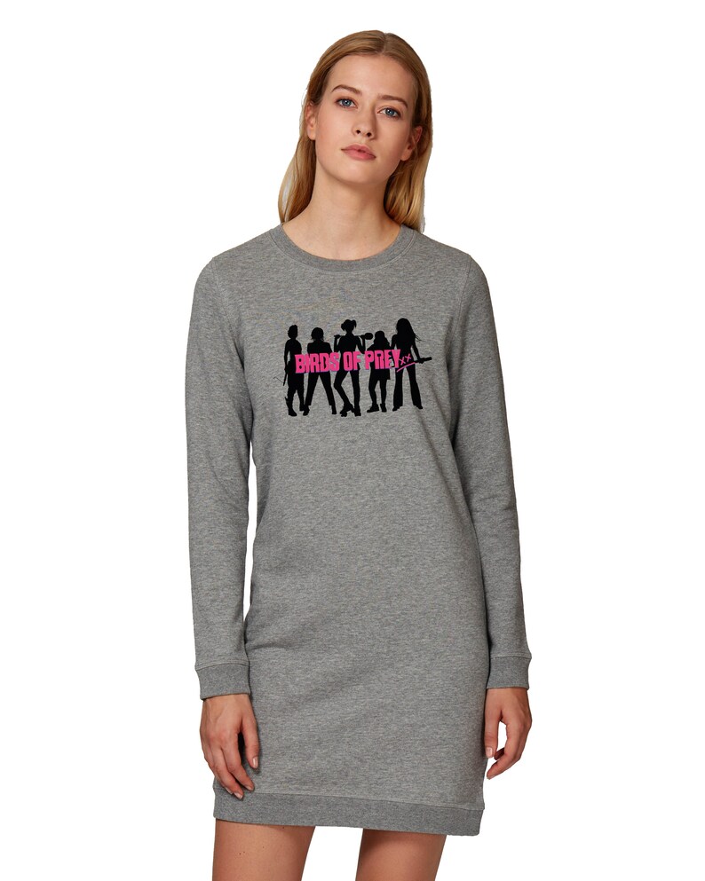 Harley Quinn Birds of Prey Line Up Ladies Jumper Dress