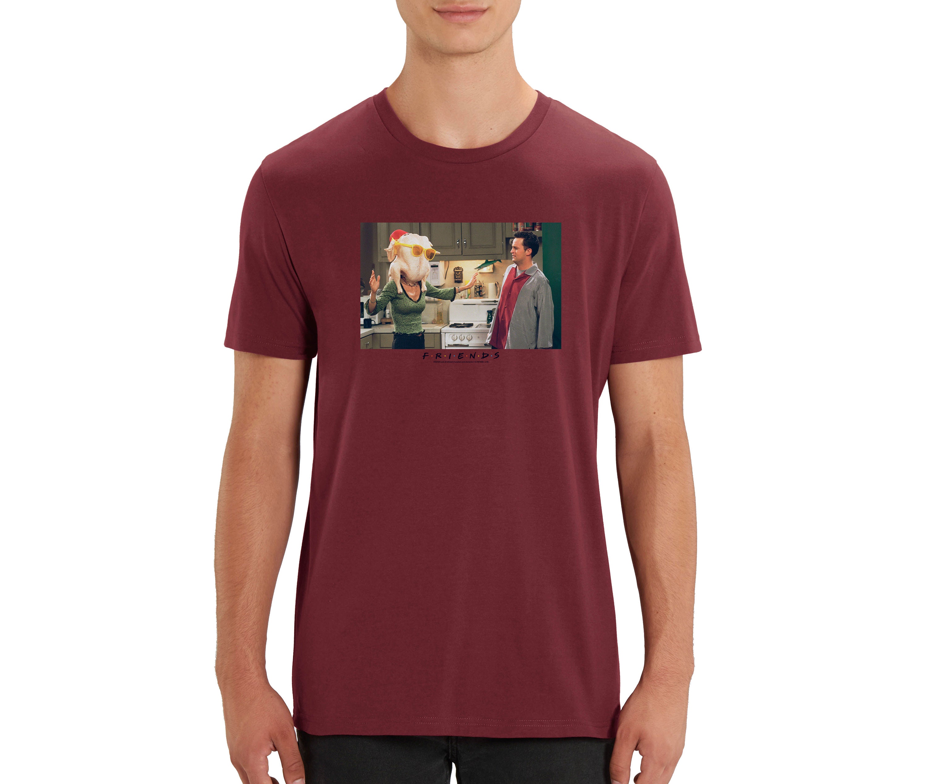 Image of Friends Turkey-Head Monica Men's T-Shirt