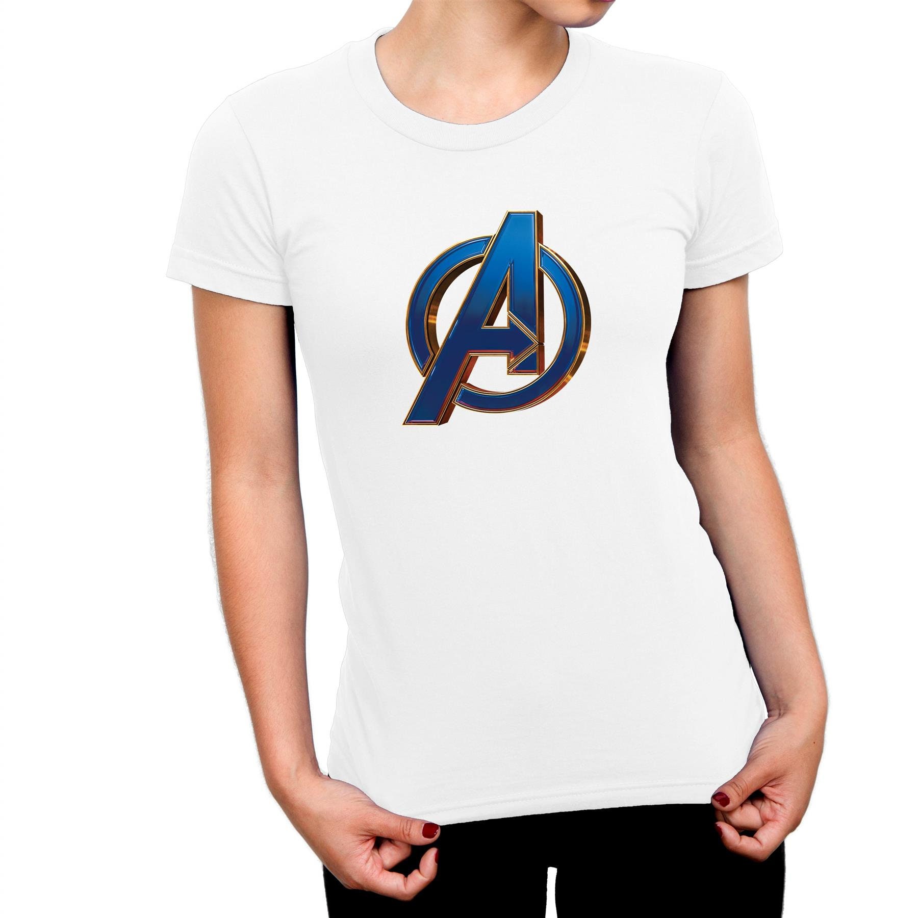 Image of Avengers Endgame Heroic A Ladies T-Shirt