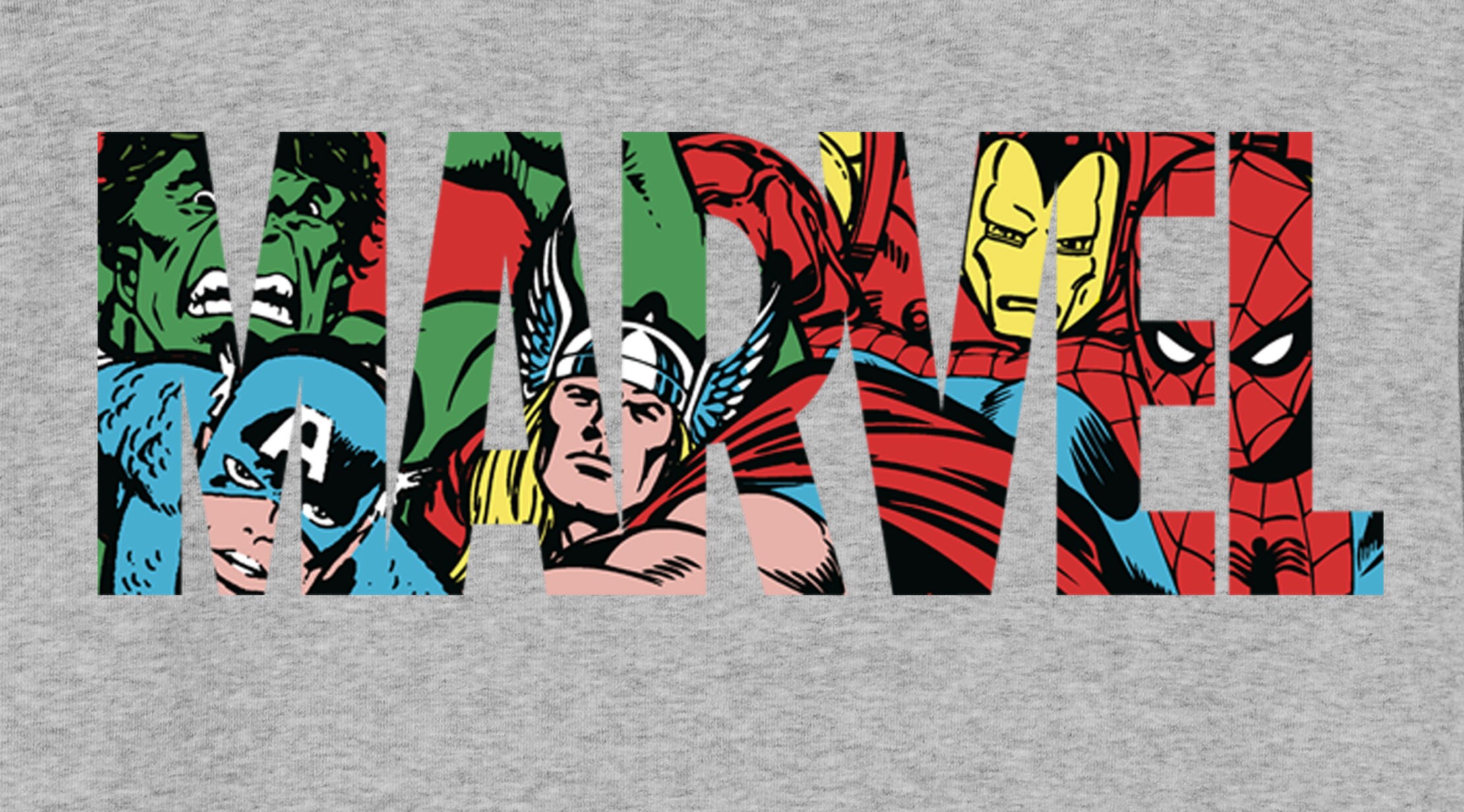 Marvel Comics Classic Logo Men's T-shirt - Etsy