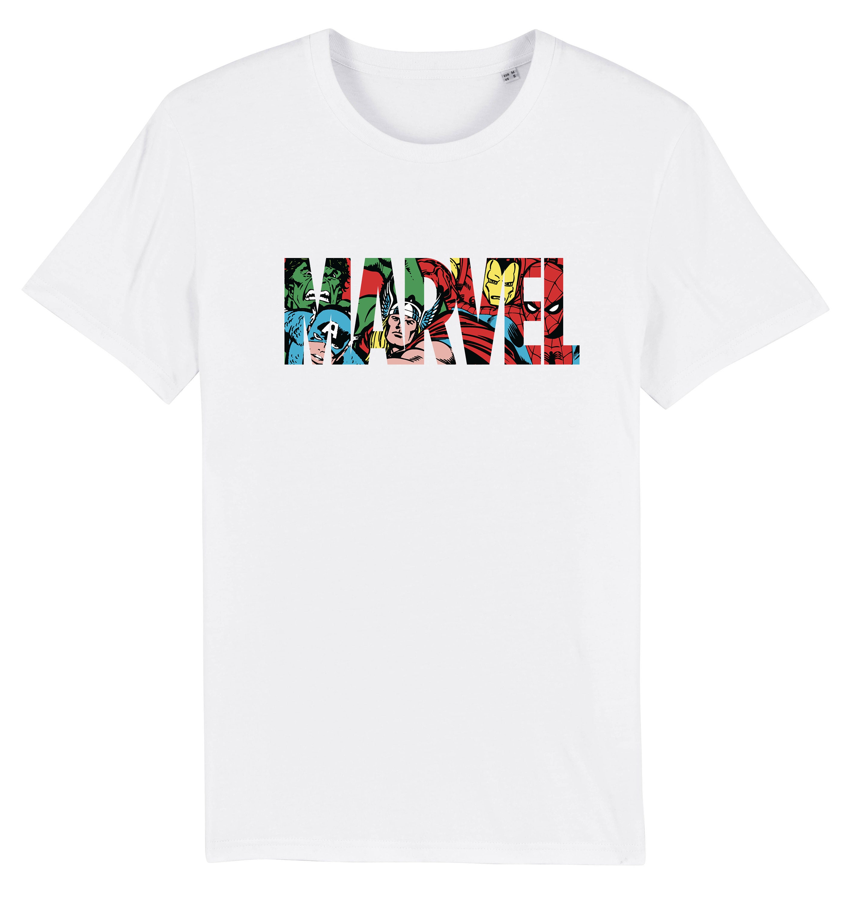 Classic Logo T-shirt - Comics Etsy Men\'s Marvel