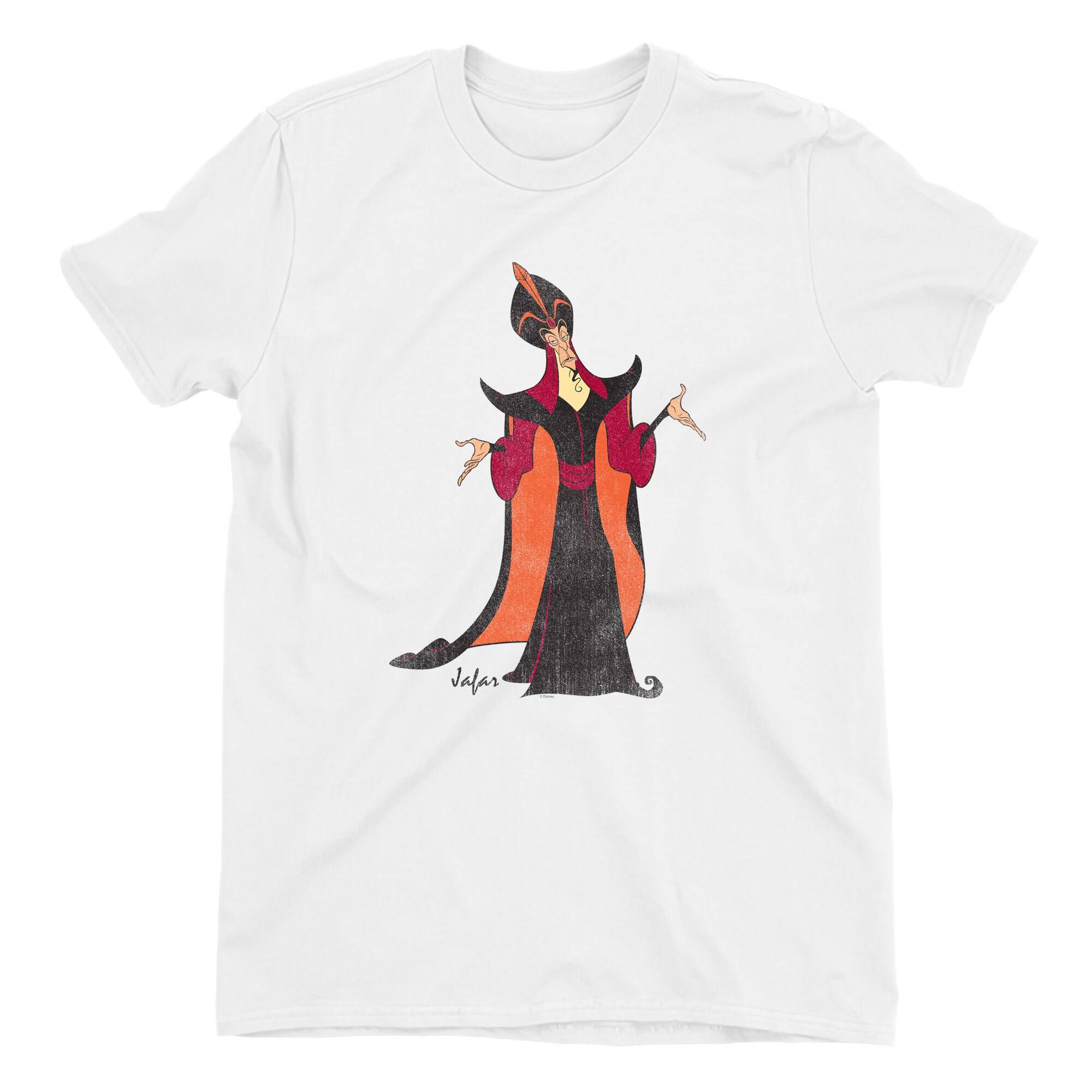 Aladdin Jafar Men's White T-shirt 