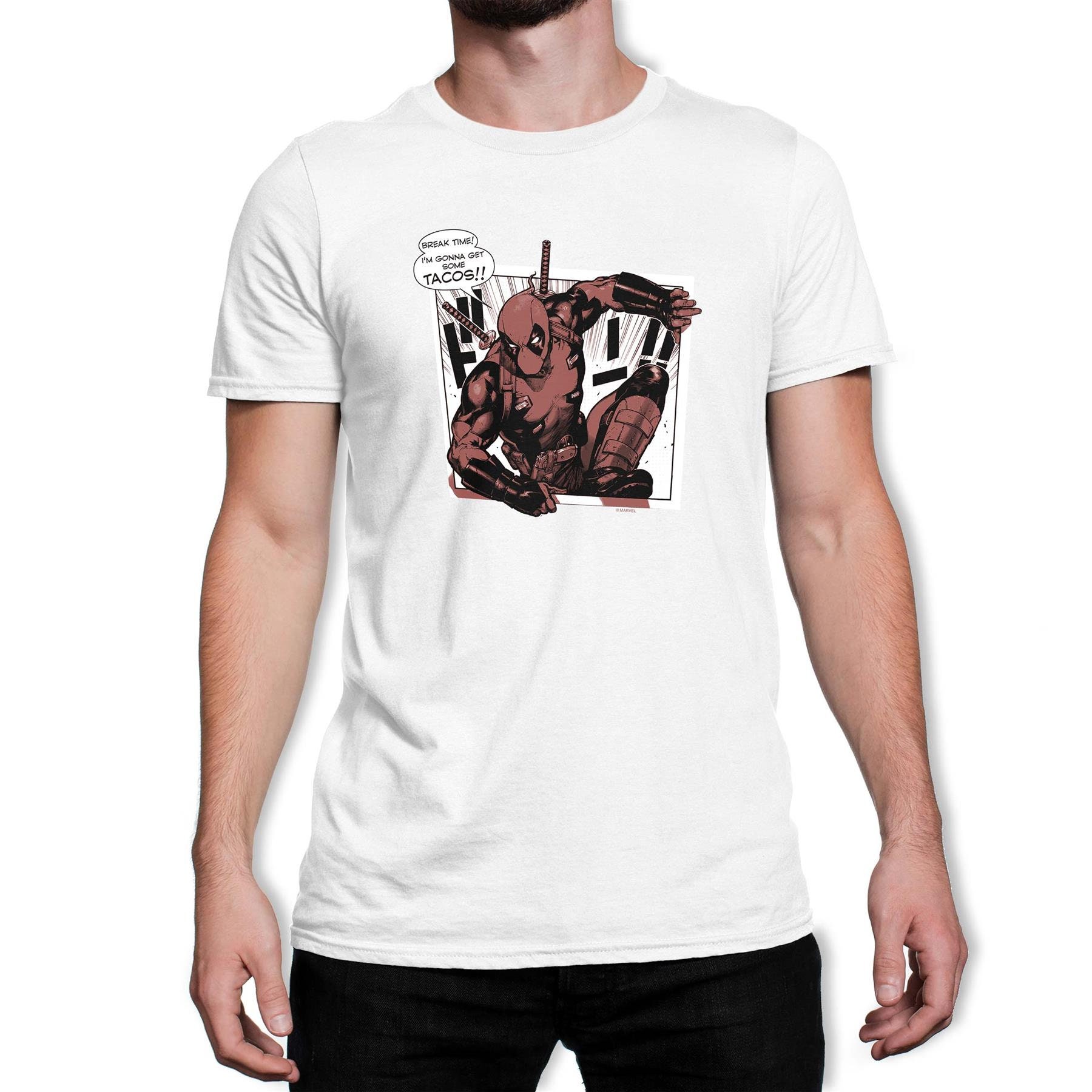 Image of Deadpool Tacos Men's T-Shirt