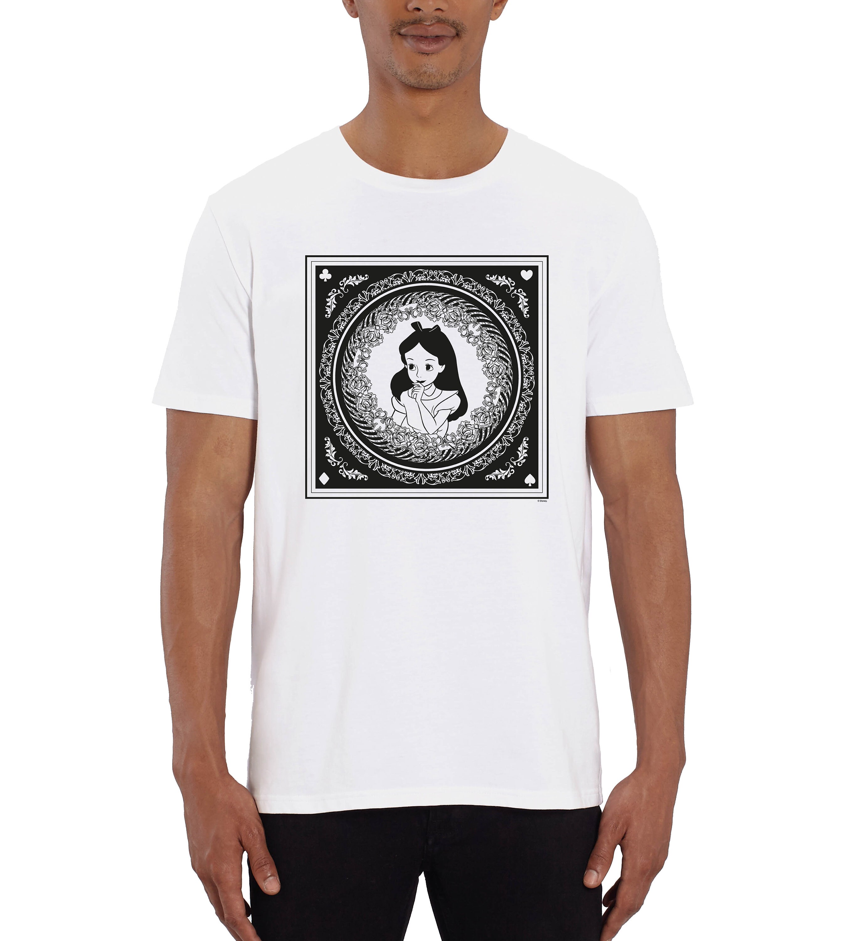 Image of Alice in Wonderland Box Men's T-Shirt