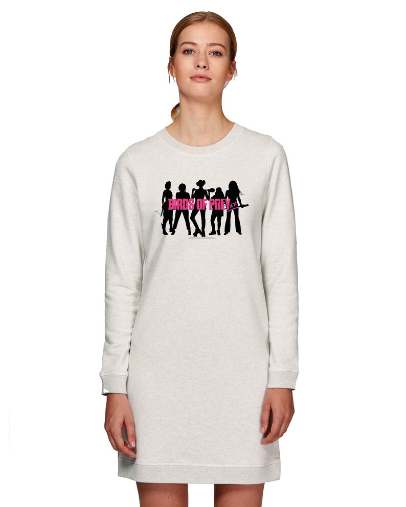 Harley Quinn Birds of Prey Line Up Ladies Jumper Dress